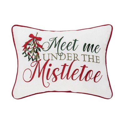C&F Home Under The Mistletoe Pillow