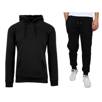 Rudolph Men's Slim Fit Fleece-Lined Pullover Hoodie & Jogger 2-Piece Set