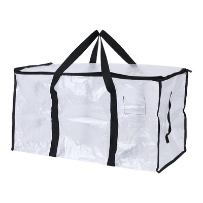 Unique Bargains Foldable Clothes Organizing Storage Moving Bags with Handles 1 Pc