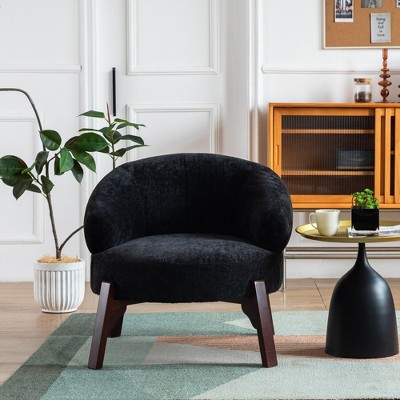 DYHOME 25.98'' Upholstered Fabric Accent Chairs Armchair for Living Room, Bedroom