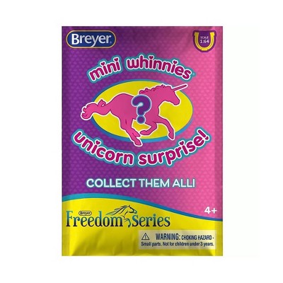 Breyer Animal Creations Breyer Mini Whinnies 1:64 Scale Unicorn Surprise | One Random
