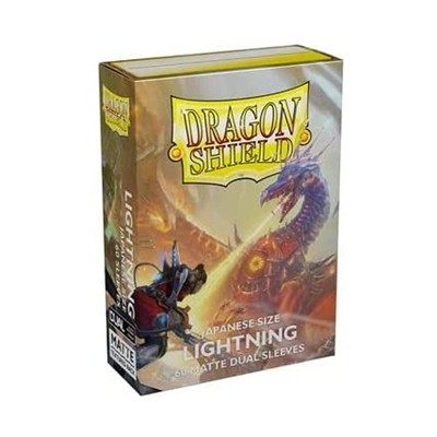 Dragon Shield Arcane Tinmen Dragon Shield Japanese Size Sleeves  Matte Dual Lightning 60CT - Card Sleeves Smooth & Tough