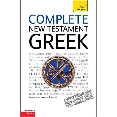 Complete New Testament Greek - (Complete Languages) by  Gavin Betts (Mixed Media Product)