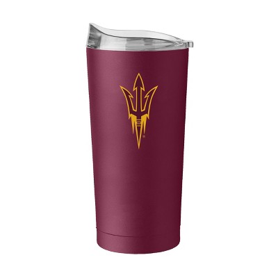 NCAA Arizona State Sun Devils Powder Coat Tumbler - 20oz: Portable Drinkware, Steel