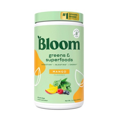 BLOOM NUTRITION Greens and Superfoods Powder - Mango