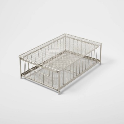 Small Stackable Steel Slide Out Drawer - Brightroom™