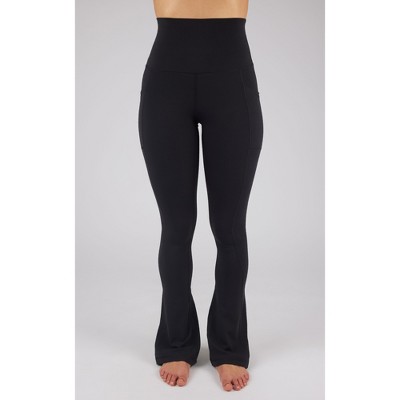 Yogalicious Womens Softlux Raina Super High Waist Micro Flared Pant