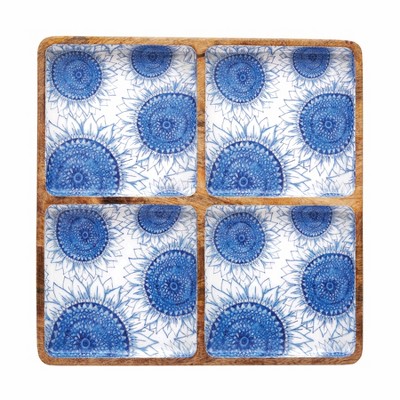 Gallerie II Blue Harvest Sectional Tray