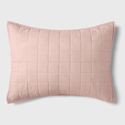 Box Stitch Microfiber Kids' Sham - Pillowfort™