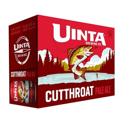 Uinta Cutthroat Pale Ale Beer - 12pk/12 fl oz Cans