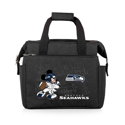 NFL Seattle Seahawks Mickey Mouse On The Go Lunch Cooler - Black