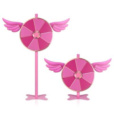 WinSpin 24"/36" Dual Use Prize Wheel Tabletop or Floor Stand Spinning Wheel Carnival Game Tradeshow