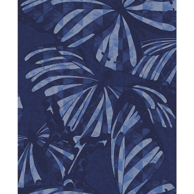RoomMates Butterfly Blie Peel and Stick 1pc Wallpaper