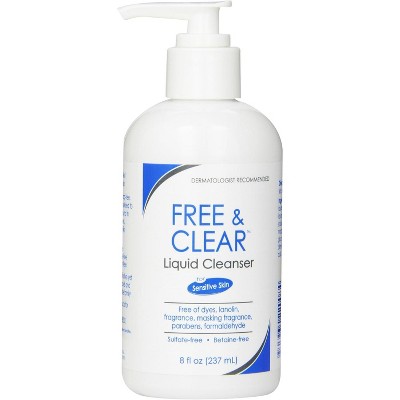 Free & Clear Liquid Cleanser 8Oz
