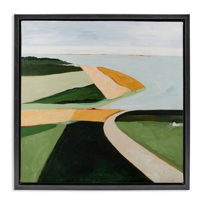 Stupell Industries Where The Land Breathes Floating Frame Canvas Art