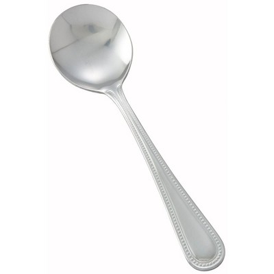 Winco Dots Bouillon Spoon, Set of 12