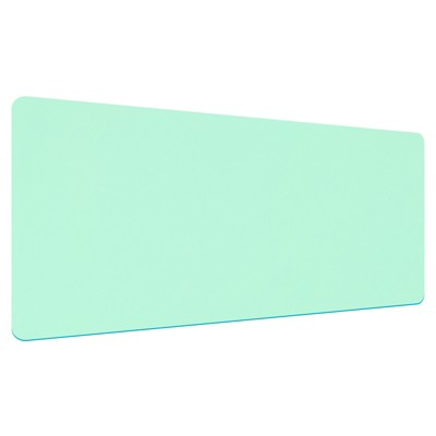 Unique Bargains Protector PU Leather Dual Side Mouse Pad Mat Desk Mat 1 Pc