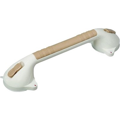 DMI Suction Cub Grab Bars for Bathroom, Shower Grab Bar, Shower Handles for Elderly, Grab Bars for Bathtubs and Showers, Suction Grab Bar for Shower,