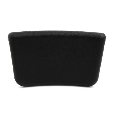 Unique Bargains Cushion for Hot Tub w/ Suction Cup Foam Bath Spa Pillow Black 9.8" x 6"