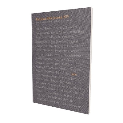 The Jesus Bible Journal, John, Niv, Paperback, Comfort Print - by  Zondervan