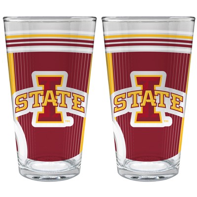 NCAA Iowa State Cyclones 2pc Pint Glass Set