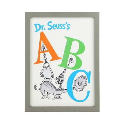 Dr Seuss's ABC 12" x 16" Wall Frame