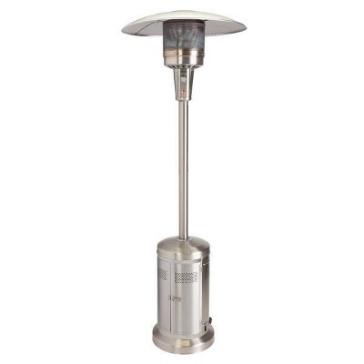 Cuisinart Stainless Steel Propane Heater: 47,000 BTU, 3 Settings, Portable with Adjustable Thermostat