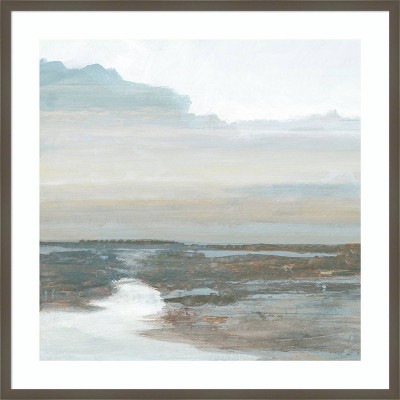 Amanti Art Seaside Study by Stellar Design Studio Wood Framed Wall Art Print