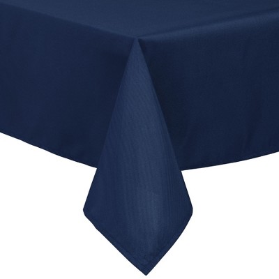 PiccoCasa Polyester Solid Washable Rectangle Protector Tablecloth for Parties Holiday 1 Pc