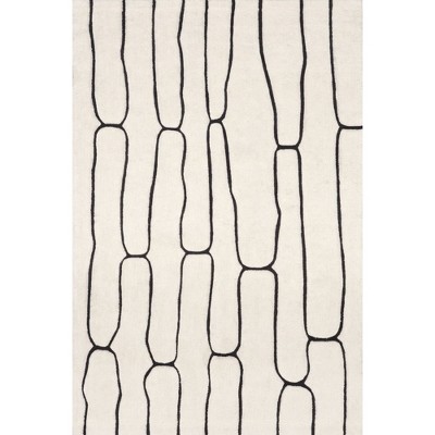 Nuloom Nazco Abstract New Zealand Wool Area Rug
