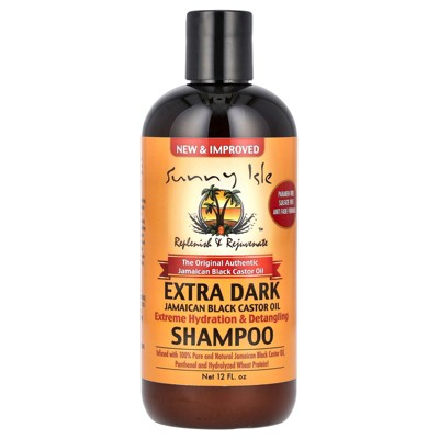 Sunny Isle Jamaican Black Castor Oil Extreme Hydrating Shampoo, Orange, 10 Fl Oz, Packaging May Vary
