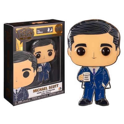 Funko The Office 3 Inch Funko POP Pin | Michael Scott