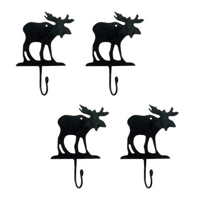 Park Designs Moose Iron Hook Set of 4