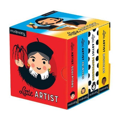 Little Artist Board Book Set - by  Mudpuppy & Emily Kleinman (Hardcover)