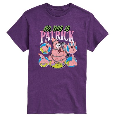 Men's - Spongebob Squarepants - No This Is Patrick Short Sleeve Graphic T-Shirt