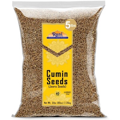 Rani Brand Authentic Indian Foods | Cumin (Jeera) Whole Seeds