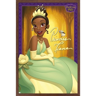 Trends International Disney The Princess And The Frog - Princess Tiana Framed Wall Poster Prints