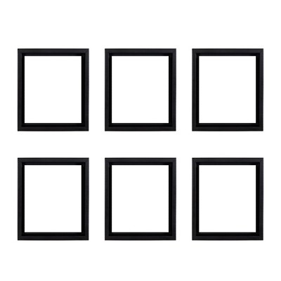 Creative Mark Illusions Floater Frame for 0.75 Inch Depth Stretched Canvas - Black