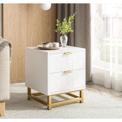 2/3/4/5/6/7 Drawer Dresser with Metal Legs, Wood Dressers Chest Organizer with Wide Storage, Modern Chest of Drawers for Bedroom, Living Room,Hallway