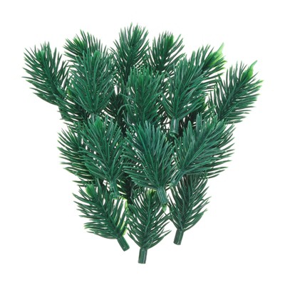 Unique Bargains Christmas DIY Decor Artificial Green Pine Needles Plant