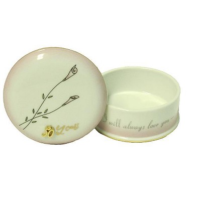 Roman 50th Wedding Anniversary "I Will Always Love You" Porcelain Keepsake Box #11087