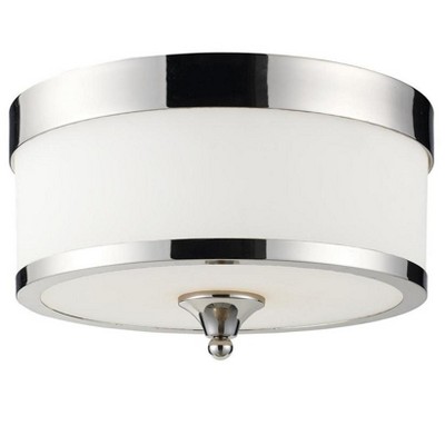 Z-Lite Cosmopolitan 3 - Light Flush Mount in  Chrome