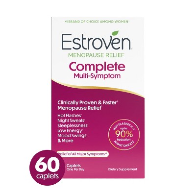 Estroven Complete Menopause Vegan Relief Caplets - 60ct