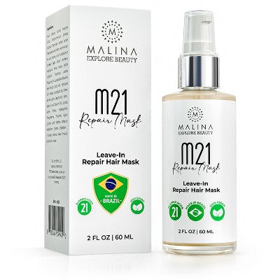 Malina Advanced Leave-In Repair Hair Mask Perfect For Restoring and Revitalizing Damaged Hair