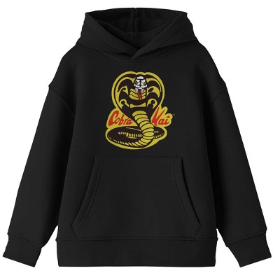 Cobra Kai  Logo Youth Boys Hooded Sweatshirt