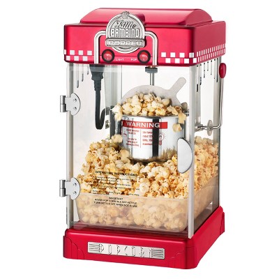 Great Northern Popcorn 2.5 oz. Little Bambino Tabletop Retro Popcorn Maker Machine - Red