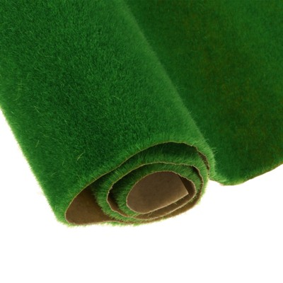 Unique Bargains Realistic Artificial Grass Mat 10" x 10"