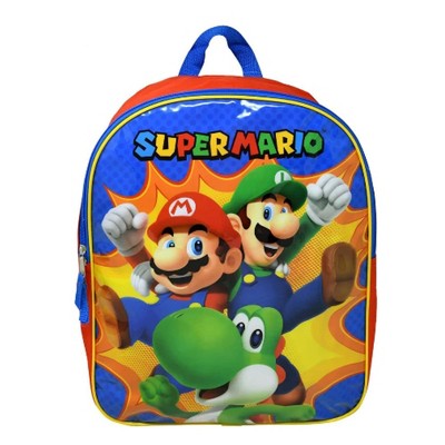 Accessory Innovations Company Super Mario 15 Inch Kid's Backpack | Mario, Luigi, & Yoshi