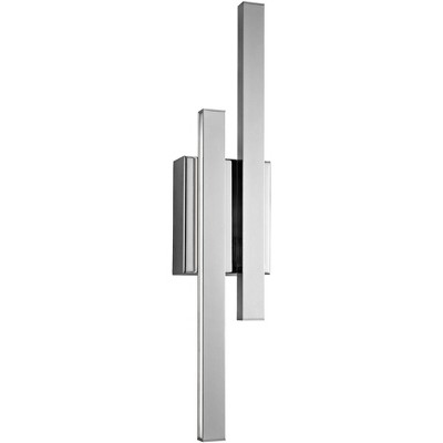 Elan Idril Chrome 22 1/4" High 2-Light LED Wall Sconce