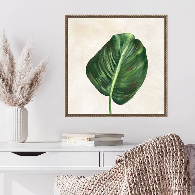 Amanti Art Tropical Leaves I by Lee C Framed Wall Art Print